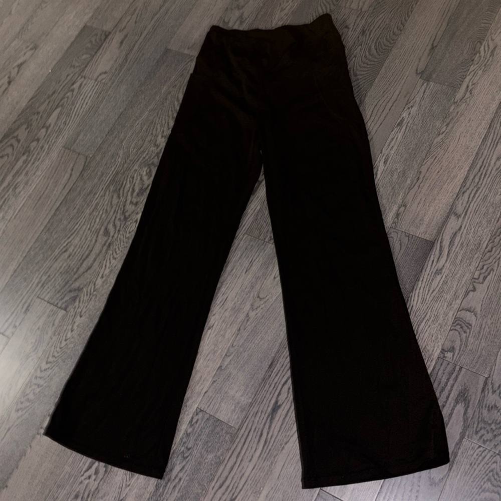High-Rise Flare Leggings Sz L - Picture 3 of 11